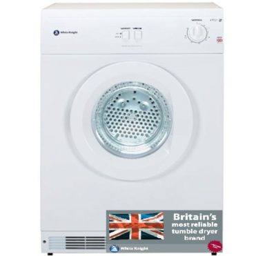 White Knight C44AW 6kg Reverse Action Dryer - White White Knight C44AW 6kg Reverse Action Dryer - White